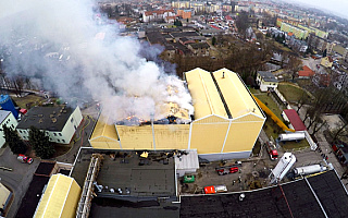 Pożar browaru w Braniewie ugaszony